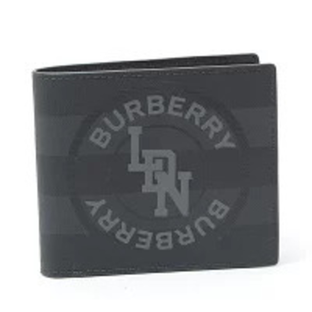 Burberry Bi fold Wallet Gray